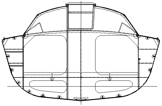 Didi 38 radius chine plywood boat plans